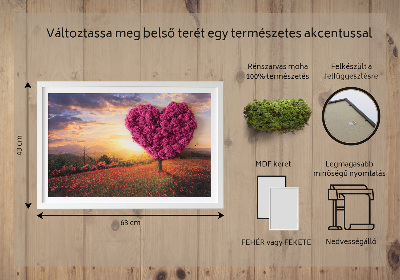 Machový obraz Strom tvare