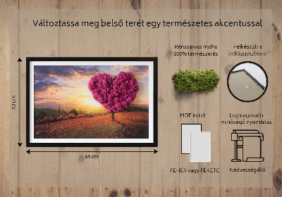 Machový obraz Strom tvare