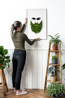 Machový obraz Bedra s bradou