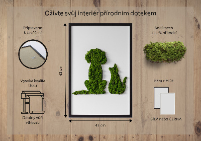 Obraz zo stabilizovaneho machu Pes s mačkou