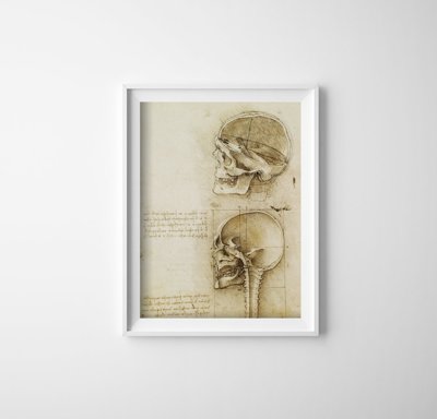 Poster na stenu Da Vinci Vintage