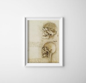 Poster na stenu Da Vinci Vintage