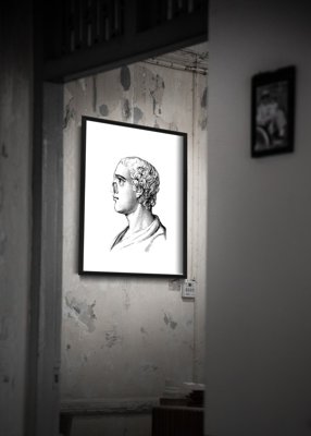 Poster Anatomické potlače na nose
