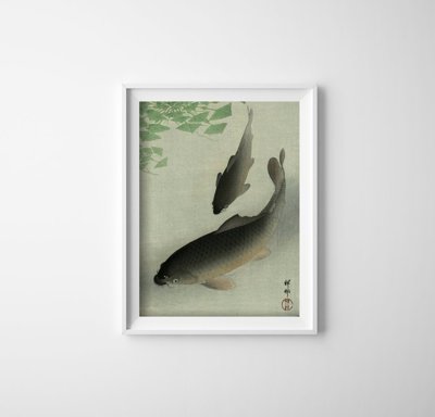 Plagát do obývačky Koi Fish od Oharna Kosona