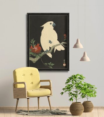 Poster Papagáj od Ohara Koson