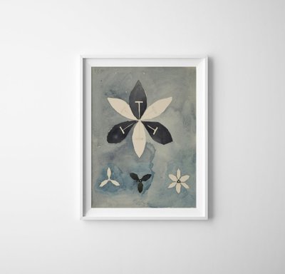 Plagát do izby Blommor Hilma Klint