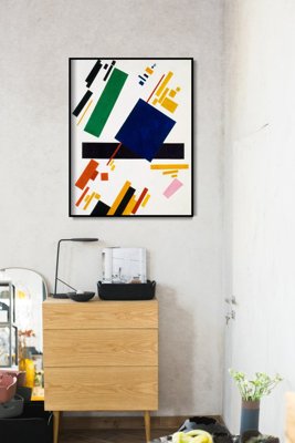 Plagát Zloženie suprematizmu Kazimir Malevič