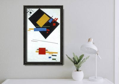 Retro plagát Suprematizmus Kazimír Malevič