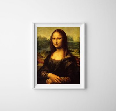 Plagát Da Vinciho Mona Lisa