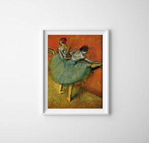 Retro plagát Tanečníci v bare Degas Edgar