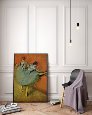Retro plagát Tanečníci v bare Degas Edgar