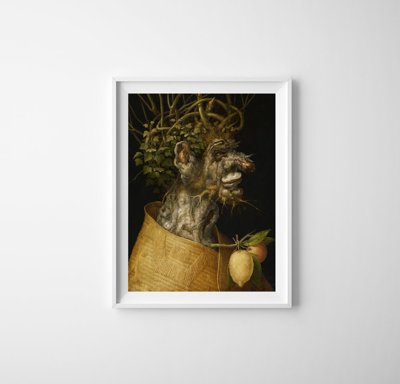 Poster Winter od G Arcimbolda