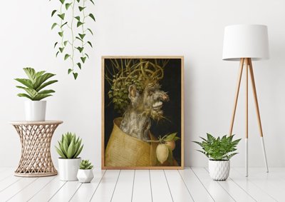 Poster Winter od G Arcimbolda