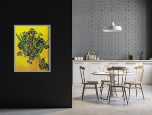 Retro plagát Van Goghove Irises