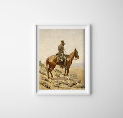 Poster Vyhliadka Frederica Remingtona
