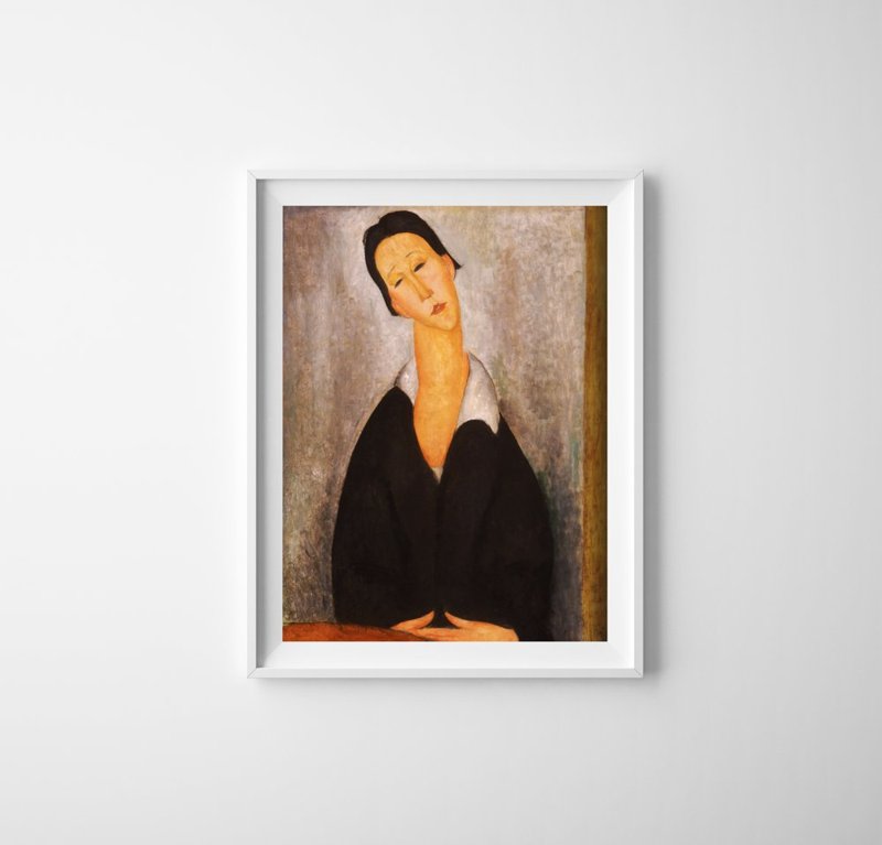 Plagát do obývačky Amedeo Modigliani Portrét poľskej ženy