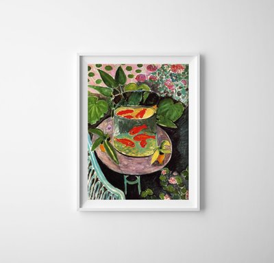 Poster Zlatá rybka Henriho Matissa