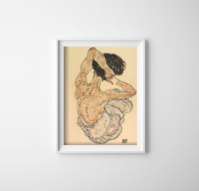 Plagát na stenu Sediaci Egon Schiele