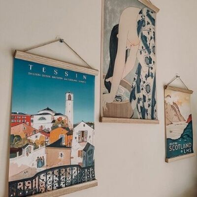Plagát Žena v letnej róbe