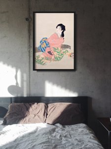 Poster na stenu Dcéra Miyuki Uemura Shoen