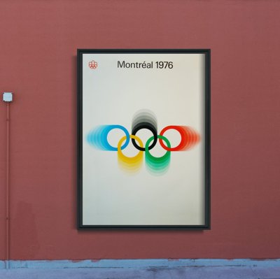Plagát do obývačky Olympijské hry v Montreale