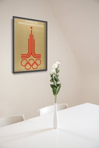 Plagát Plagát pre olympijské hry v Moskve