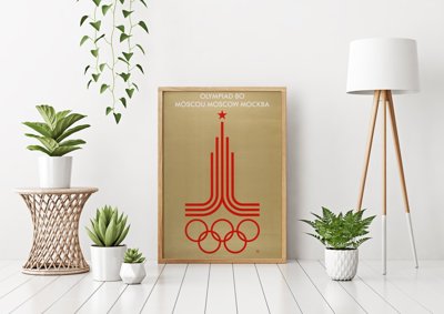 Plagát Plagát pre olympijské hry v Moskve