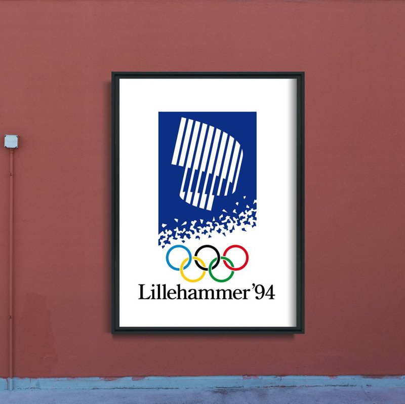 Poster Zimné olympijské hry v Lillehammeri