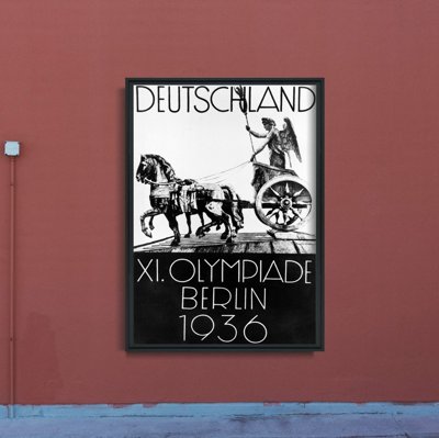 Plagát na stenu Olympijské hry v Berlíne