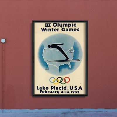 Plagát do izby Zimné olympijské hry v Lake Placid