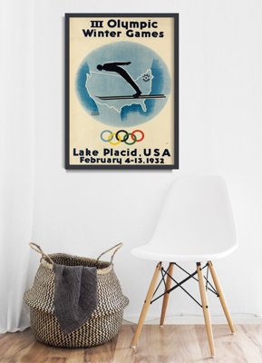 Plagát do izby Zimné olympijské hry v Lake Placid