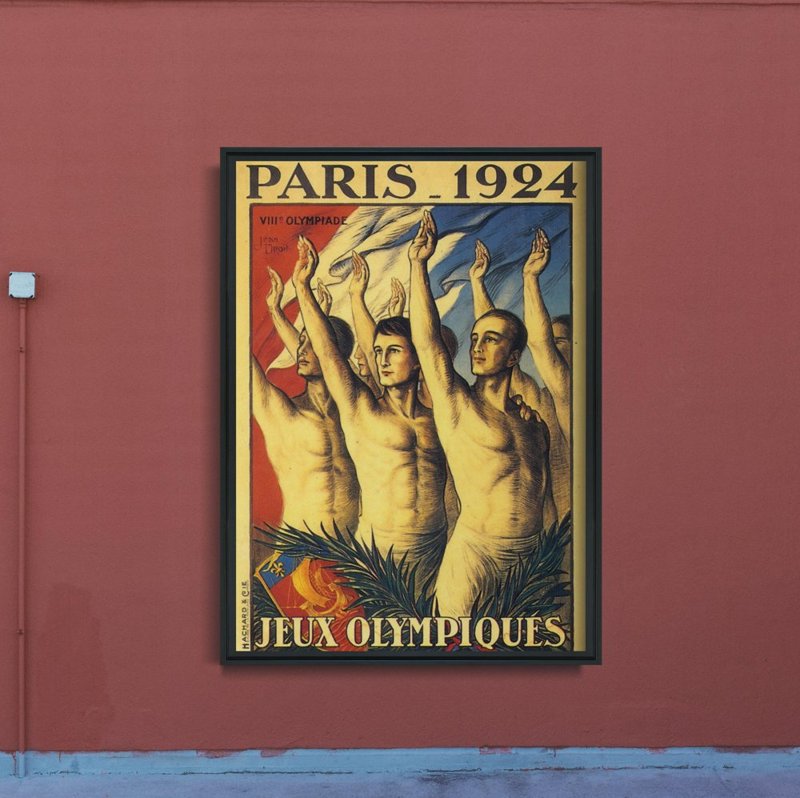 Poster Olympijské hry v Paríži