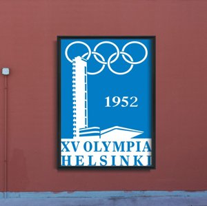 Plagát Olympijské hry v Helsinkách