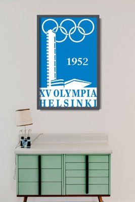Plagát Olympijské hry v Helsinkách