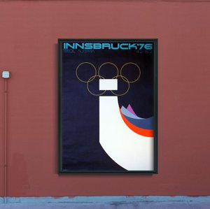 Poster Zimné olympijské hry v Innsbrucku