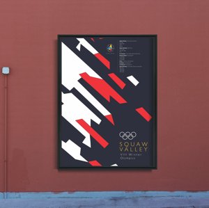 Plagát Zimné olympijské hry v Squaw Valley