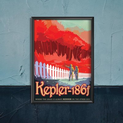 Poster Vesmírna budúcnosť NASA Kepler