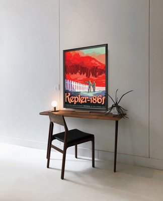 Poster Vesmírna budúcnosť NASA Kepler
