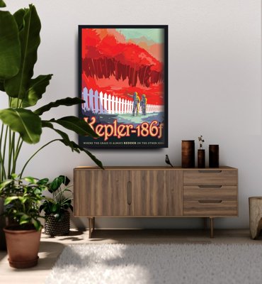 Poster Vesmírna budúcnosť NASA Kepler