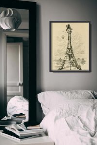 Plagát na stenu Gustave Eiffel