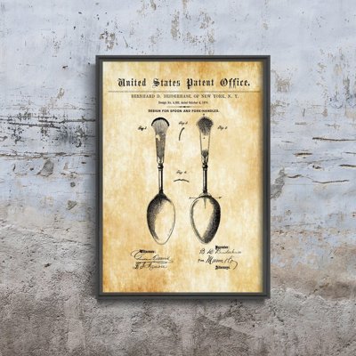 Plagát Osiris príborová lyžička Americký patent