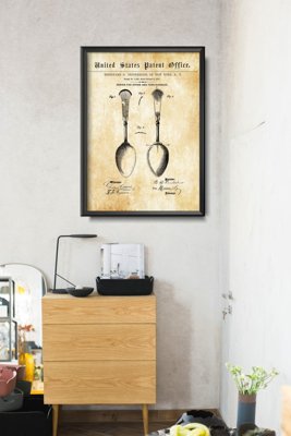 Plagát Osiris príborová lyžička Americký patent