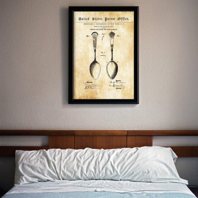 Plagát Osiris príborová lyžička Americký patent