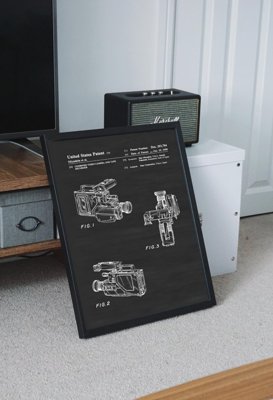 Poster Videokamera Patent USA