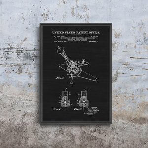 Poster Patent na ovládanie polohy vesmírnej lode