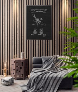 Poster Patent na ovládanie polohy vesmírnej lode