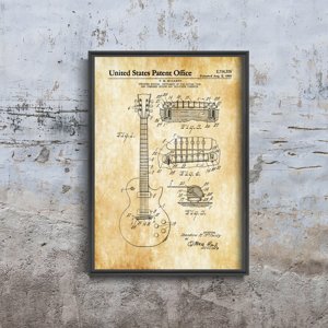 Poster Patent na gitaru McCarty