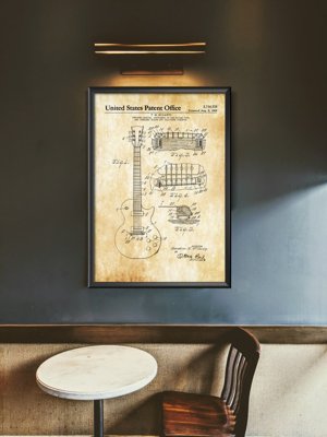 Poster Patent na gitaru McCarty