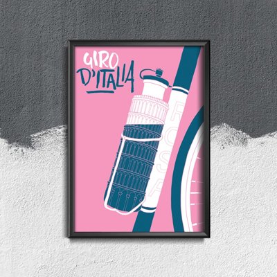 Poster Plagát Giro D Italia Tour Of Italy