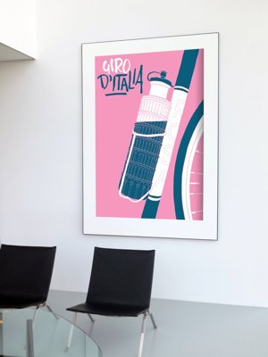 Poster Plagát Giro D Italia Tour Of Italy